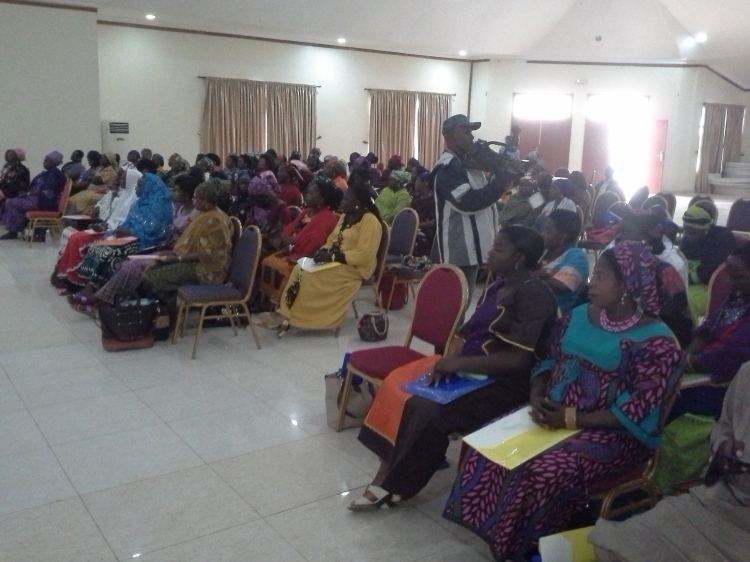 a cross-section of participants at the workshop in Lokoja